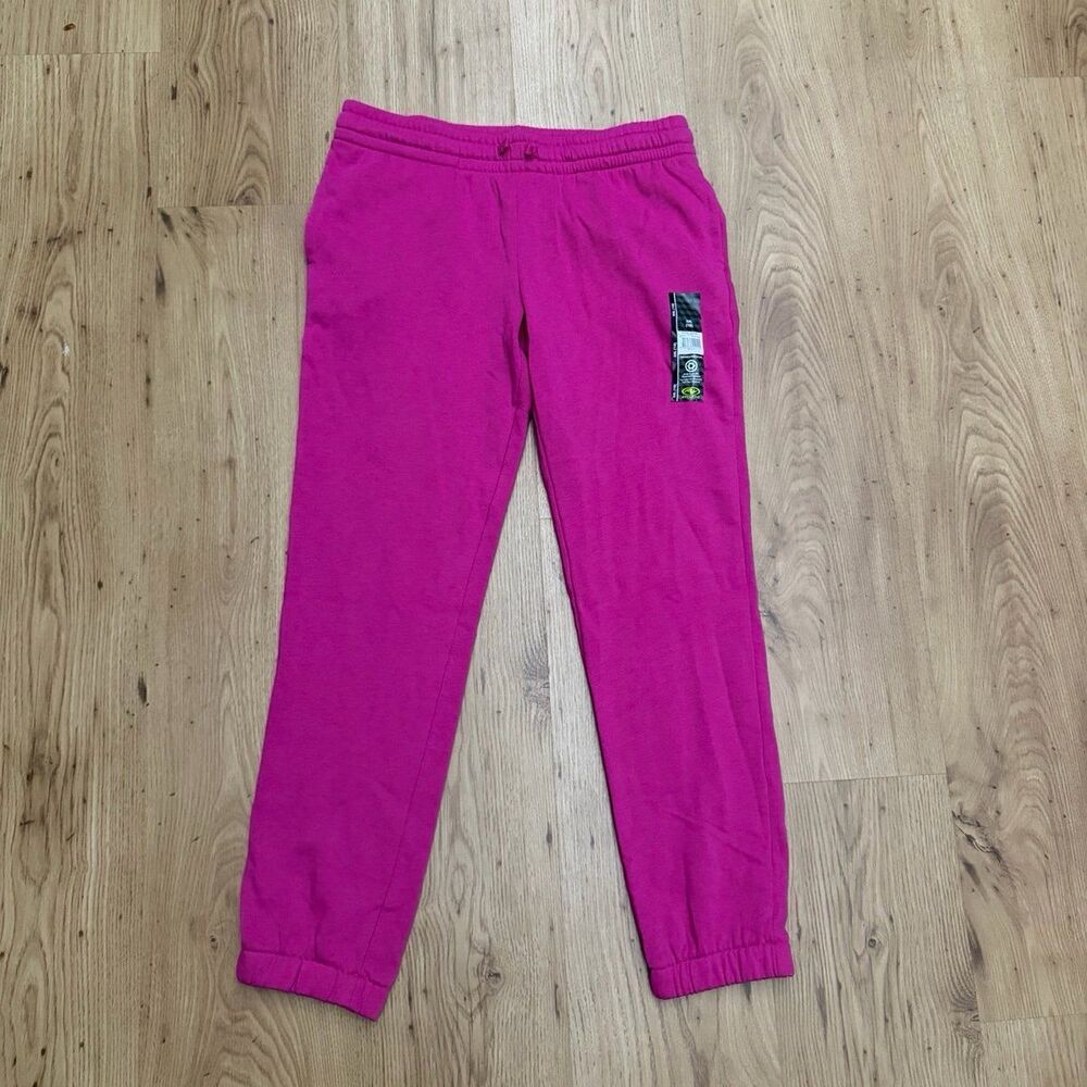 Athletic Hot Pink Girls Sweatpants
